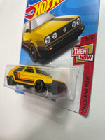 Hot Wheels 1/64 Volkswagen Golf Mk2 Yellow