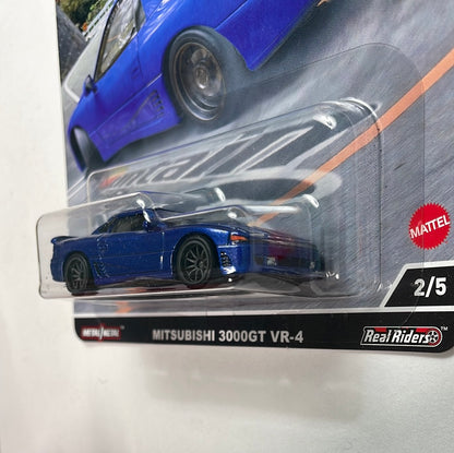 Hot Wheels 1/64 Car Culture Mountain Drifters Mitsubishi 3000GT VR-4 Blue