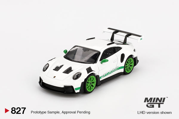 Mini GT 1/64 Porsche 911 (992) GT3 RS Tribute to Carrera RS Package White