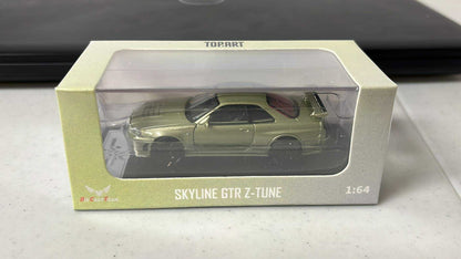 DCT 1/64 Nissan Skyline GTR Z-Tune Green - Damaged Car (Read Description)