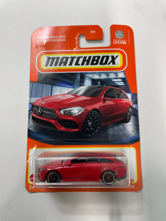 Matchbox 1/64 2020 Mercedes-Benz CLA Shooting Brake Red