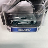 Hot Wheels Entertainment 1/64 Gran Turismo Nissan Concept 2020 Vision GT Silver