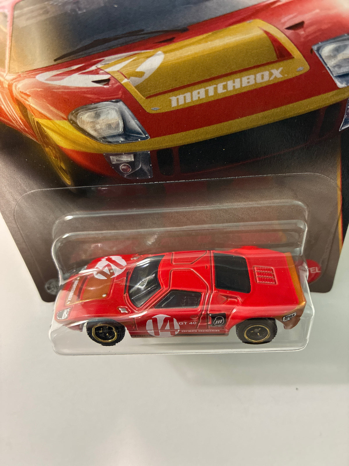 Matchbox 1/64 Super Cars Series 1966 Ford GT40 Red - JJR52