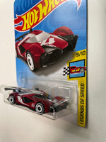 Hot Wheels 1/64 Mach Speeder Red