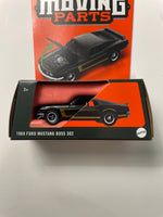 Matchbox 1/64 Moving Parts 1969 Ford Mustang Boss 302 Black