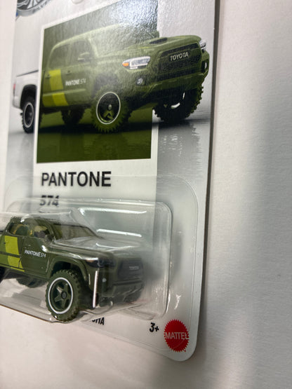 Hot Wheels 1/64 Silver Series Pantone #574 '20 Toyota Tacoma Green - JKY57