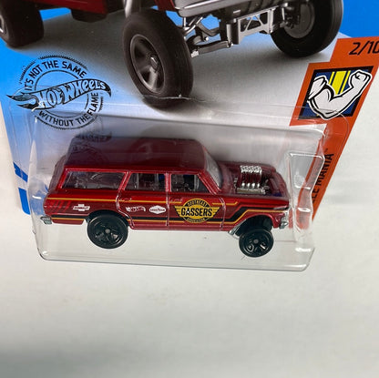 Hot Wheels 1/64 ‘64 Nova Wagon Gasser Red