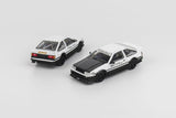 DCT 1/64 Toyota Corolla Levin GT-Apex White & Black