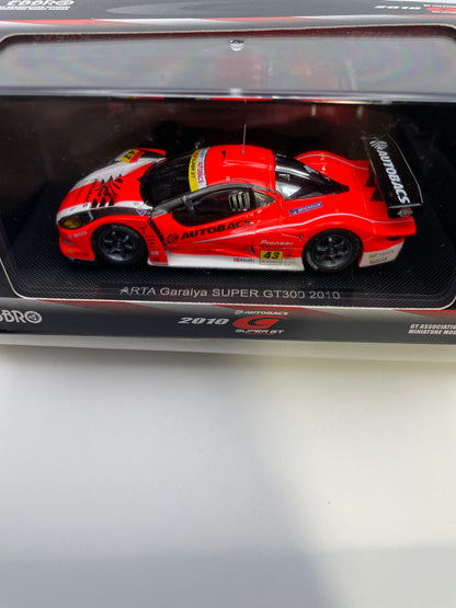 Ebbro 1/43 Super GT300 Arta Garaiya  n43 Orange & White
