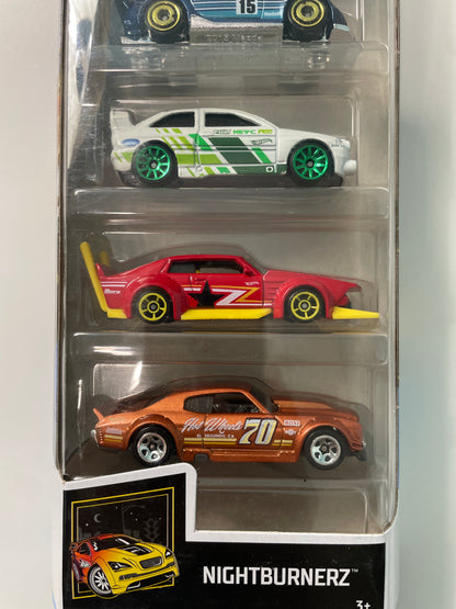 Hot Wheels 1/64 5 Pack Nightburnerz