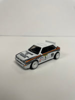 *Loose* Hot Wheels 1/64 Premium Car Culture Box Set Lancia Delta Integrale  White