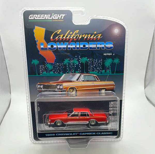 Greenlight 1/64 California Lowriders Series 3 1989 Chevrolet Caprice Classic Red
