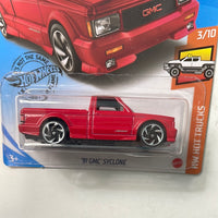 Hot Wheels 1/64 ‘91 GMC Syclone Red