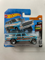 Hot Wheels 1/64 ‘64 Nova Wagon Gasser Short Card Blue