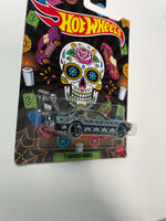 Hot Wheels 1/64 Dia De Los Muertos ‘71 Maverick Grabber Black