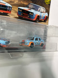 Hot Wheels 1/64 Car Culture 2 Pack Lancia Rally 037 & Fiat 131 Abarth Blue