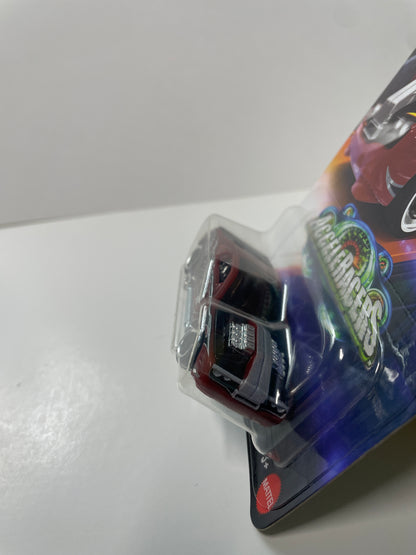 Hot Wheels 1/64 Silver Series Acceleracers Hollowback Metal Maniacs Red - JCB93 (Euro Card)