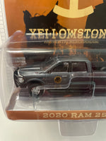 Greenlight Hollywood 1/64 Yellowstone 2020 Ram 2500 Black - Damaged Car