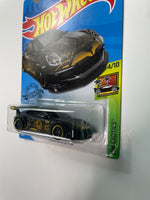 Hot Wheels 1/64  Porsche 911 GT3 RS Tanner Fox Black - Damaged Card