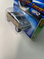 Hot Wheels 1/64 Treasure Hunt Hummer H3T Concept Silver