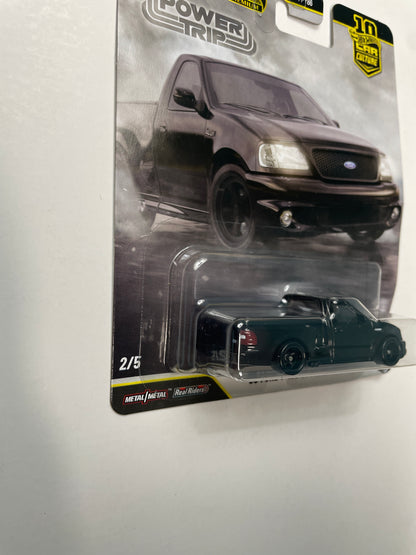 Hot Wheels 1/64 Car Culture 2026 Power Trip '99 Ford F-150 SVT Lightning Black - JKF33 - Damaged Box