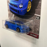 Hot Wheels Car Culture Cars & Donuts Subaru Impreza WRX Blue