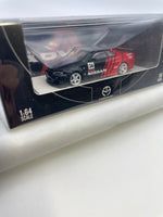 Time Micro 1/64 Nissan Skyline GT-R R34 Advan Black & Red