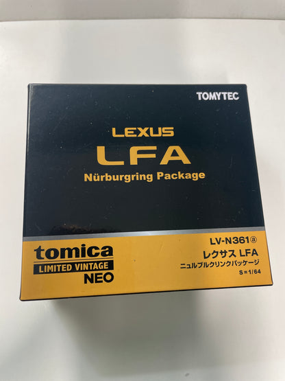 Tomica Limited Vintage Neo 1/64 LV-N361a Lexus LFA Nurburgring Package (Orange)