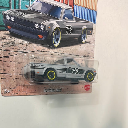 Hot Wheels Pickup Datsun 620 Grey