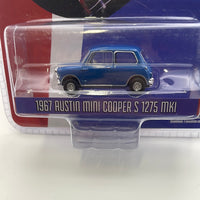 1/64 Greenlight Hollywood The Italian Job 1967 Austin Mini Cooper S 1275 MKI Blue