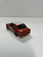 *Loose* Hot Wheels 1/64 Datsun Bluebird 510 n71 Orange & White