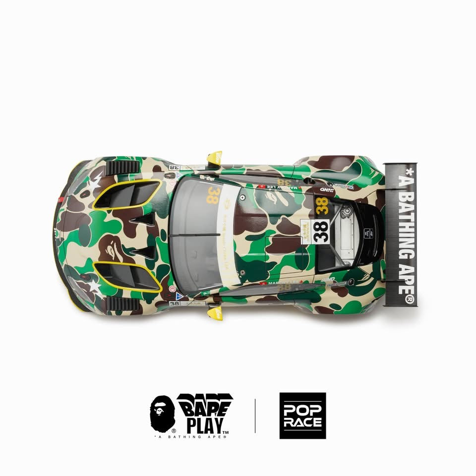 Pop Race 1/18 Aston Martin Vantage GT3 Bape Green