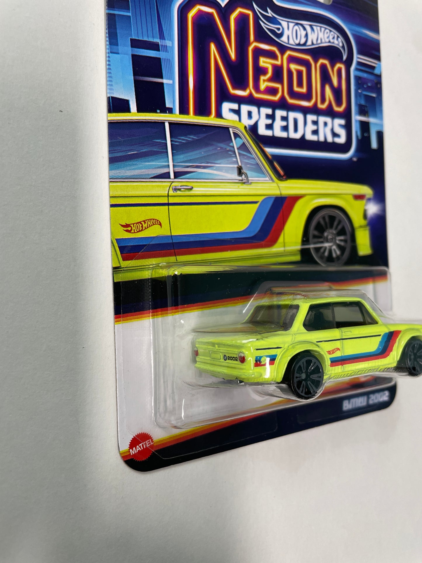 Hot Wheels 1/64 Neon Speeders BMW 2002 Green