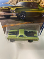 Matchbox 1/64 Chevrolet Trucks ‘70 Chevy El Camino Green
