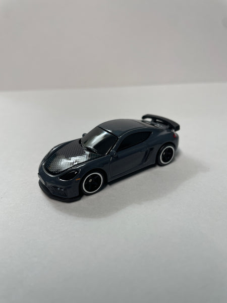 *Loose* Hot Wheels 1/64 Premium Car Culture 2 Pack Porsche 718 Cayman GT4 Grey