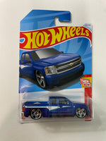 Hot Wheels 1/64 Chevy Silverado Blue