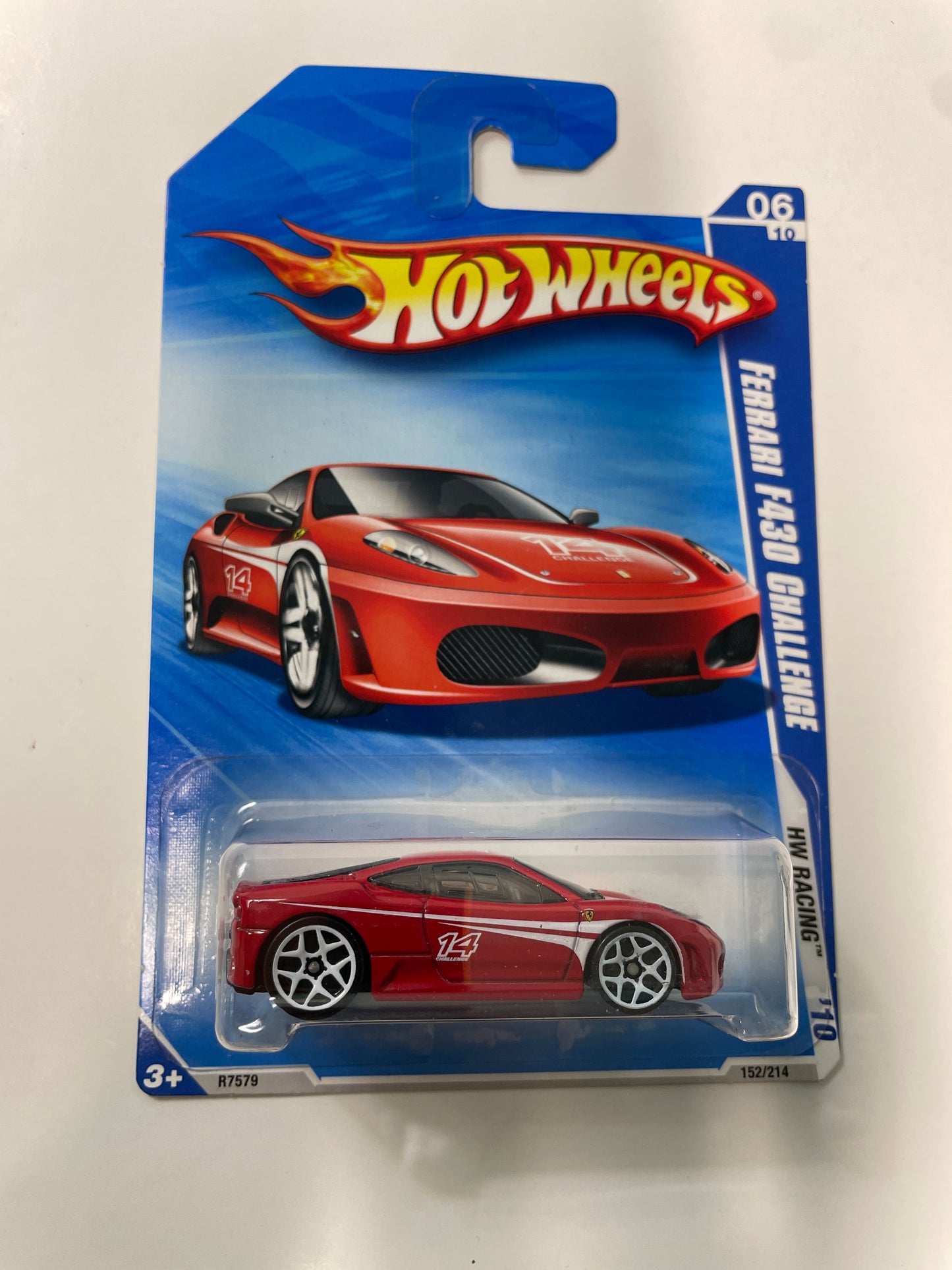 Hot Wheels 1/64 Ferrari F430 Challenge Red