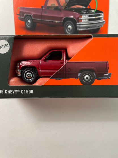 Matchbox 1/64 Moving Parts 1995 Chevy C1500 Red