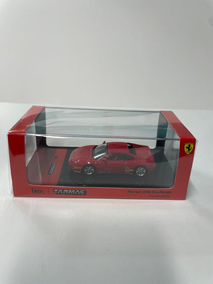 Tarmac Works 1/64 Ferrari 348 Challenge Presentation - HOBBY64 Red