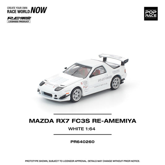 Pop Race 1/64 Mazda RX7 FC3S RE-Amemiya - PR64-0260