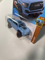 Hot Wheels 1/64 ‘20 Toyota Tacoma Blue Error - Damaged Card