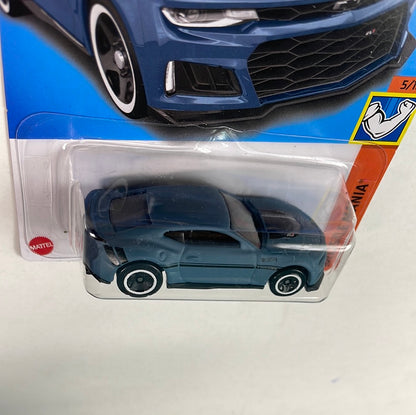 Hot Wheels 1/64 Kroger 2017 Camaro ZL1 Blue