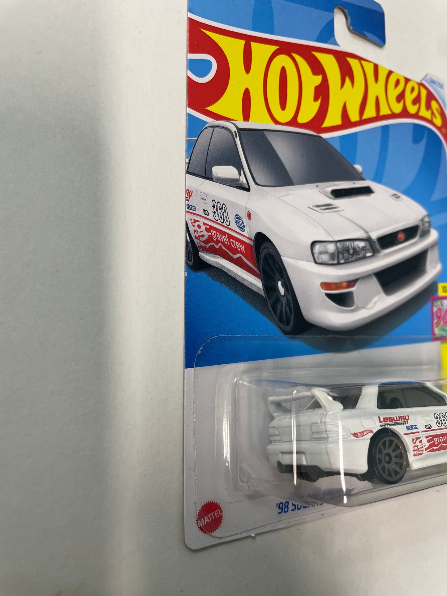 Hot Wheels 1/64 ‘98 Subaru Impreza 22B-STI Version White