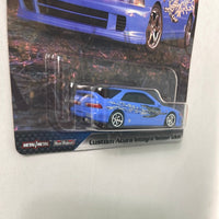 Hot Wheels 1/64 HW Premium Fast & Furious Custom Acura Integra  Sedan GSR Blue - Damaged Box