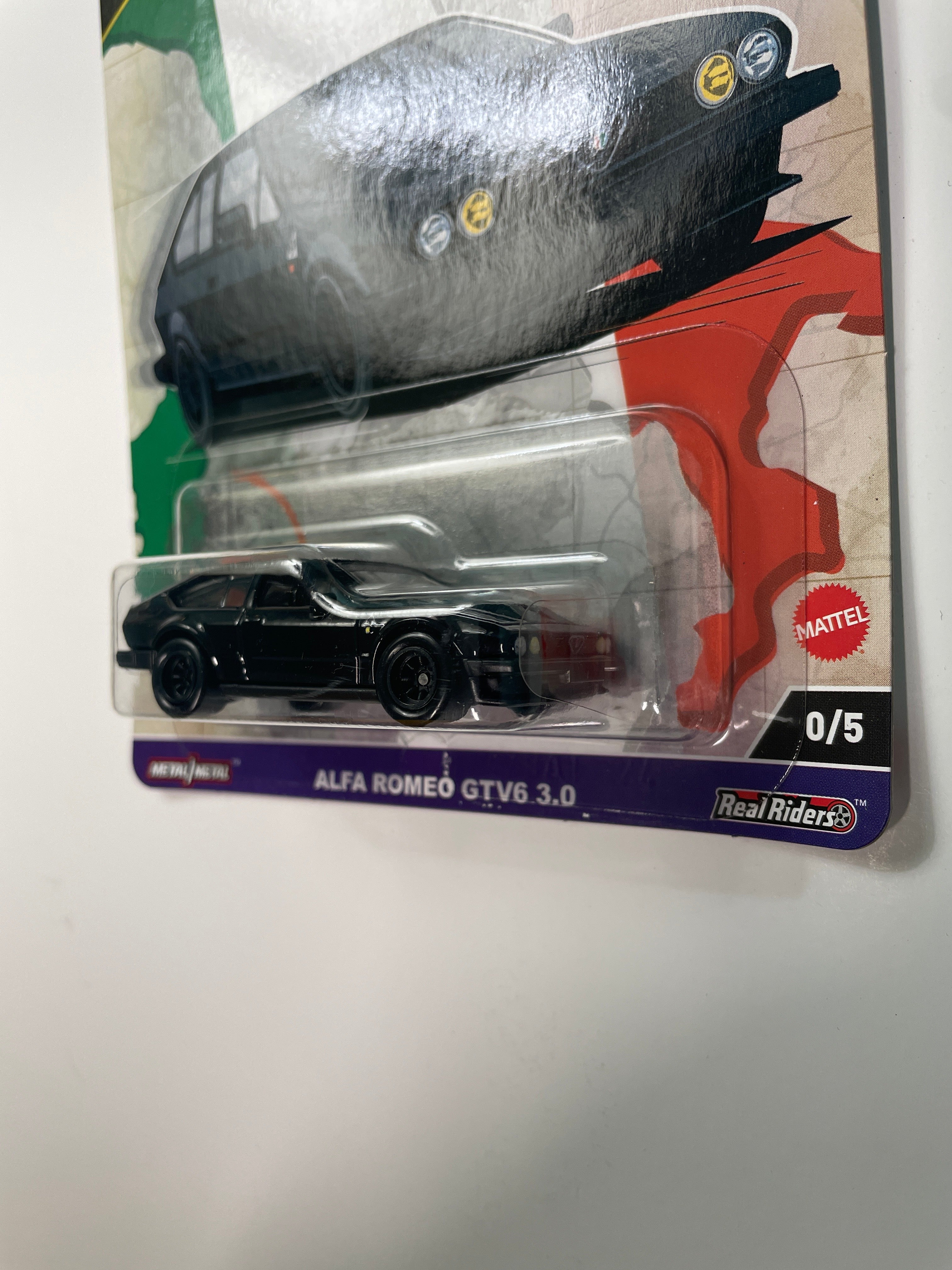 Chase* Hot Wheels 1/64 Car Culture Alfa Romeo GTV6 3.0 Black