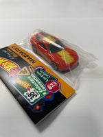 Hot Wheels 1/64 2024 Los Angeles California Convention Mazda RX-7 Dinner Baggie Car Orange