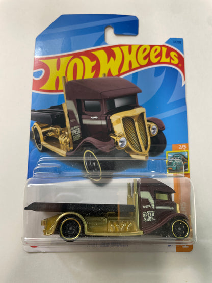 Hot Wheels 1/64 Fast-Bed Hauler Brown
