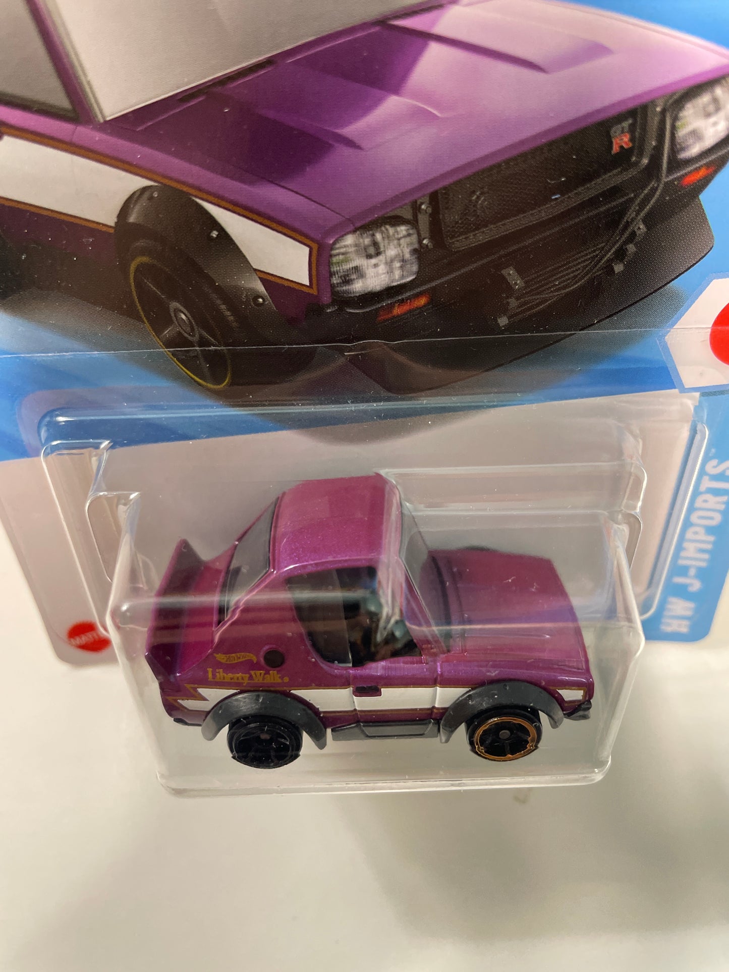 Hot Wheels 1/64 Nissan Skyline 2000GT-R LBWK Purple - Error (Read description)