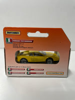 Matchbox 1/64 German Box Ferrari Testarossa Yellow - Damaged Box