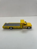 *Loose* Hot Wheels 1/64 Premium Car Culture Team Transport Snake ‘72 Plymouth Cuda Funny Car w/ Retro Rig Yellow